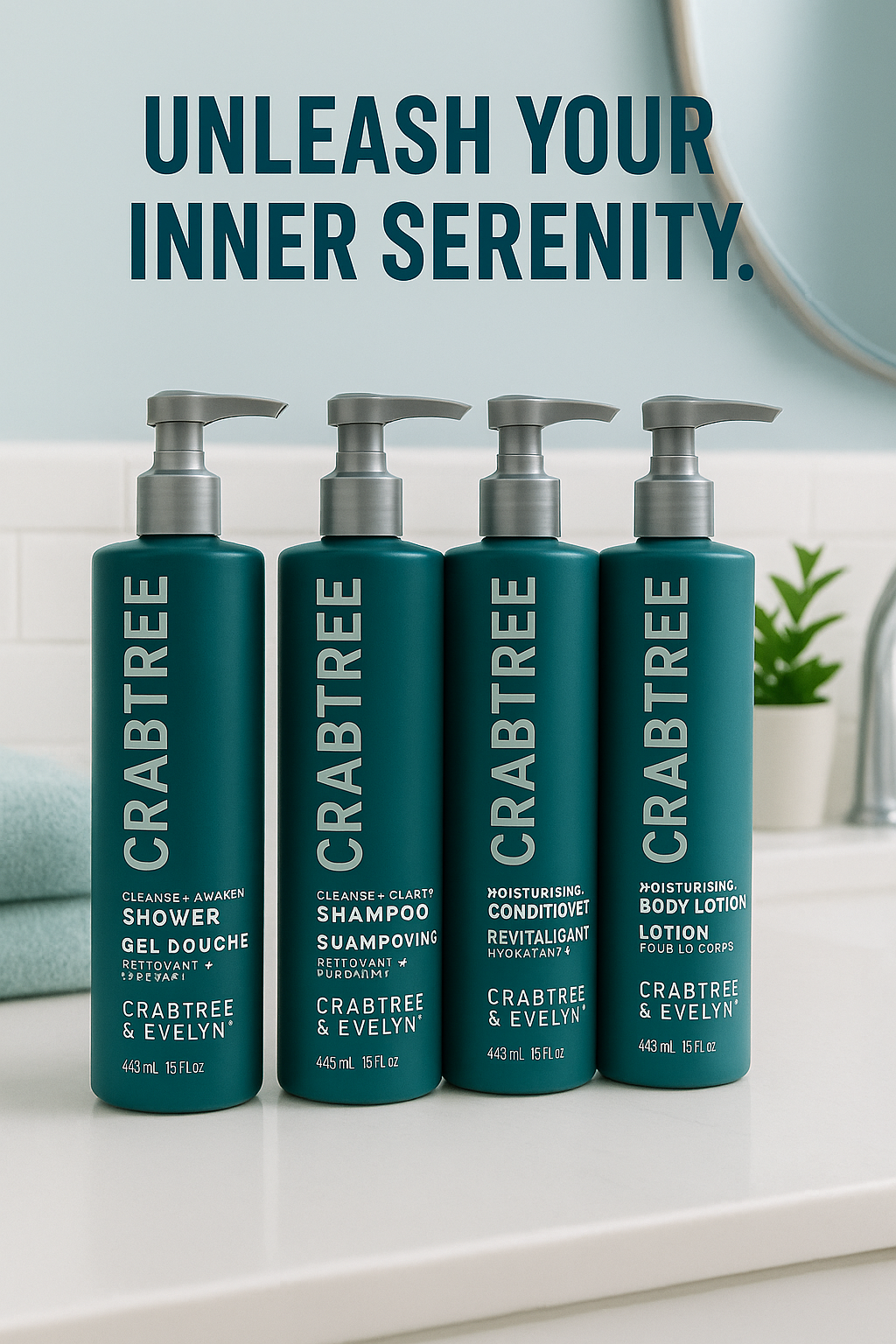 CRABTREE 4 PIECE SET