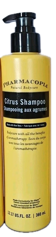 Pharmacopia Shampoo, Luxury Hotel Hair Care